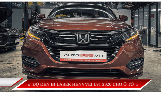 ĐỘ ĐÈN BI LASER HENVVEI L91 2020 CHO Ô TÔ